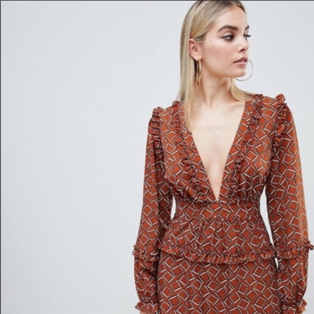 ASOS Ruffle Dress - Picture 4 of 4